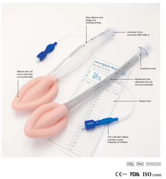 Reusable Silicone Reinforced Laryngeal Mask 2