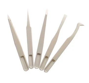 Disposable medical plastic tweezers,surgical forceps, point tweezer 2