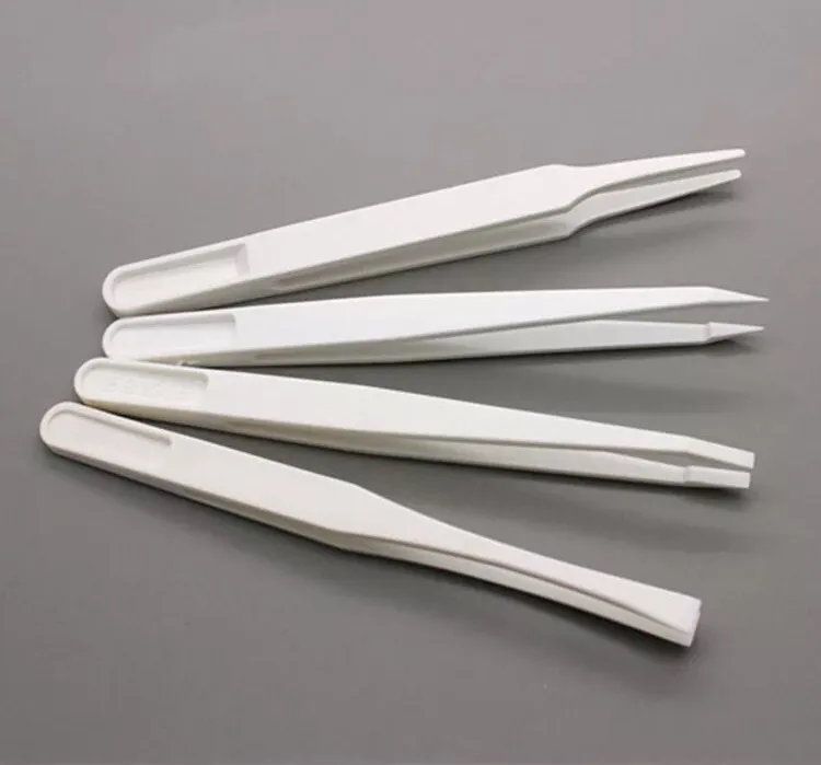 Disposable medical plastic tweezers,surgical forceps, point tweezer 3