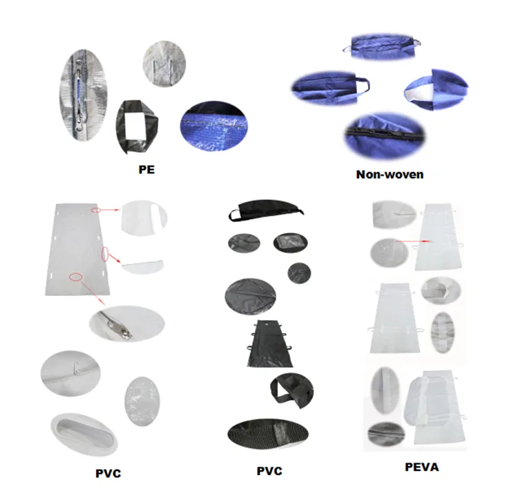 PEVA funeral body bags cadaver bag 3