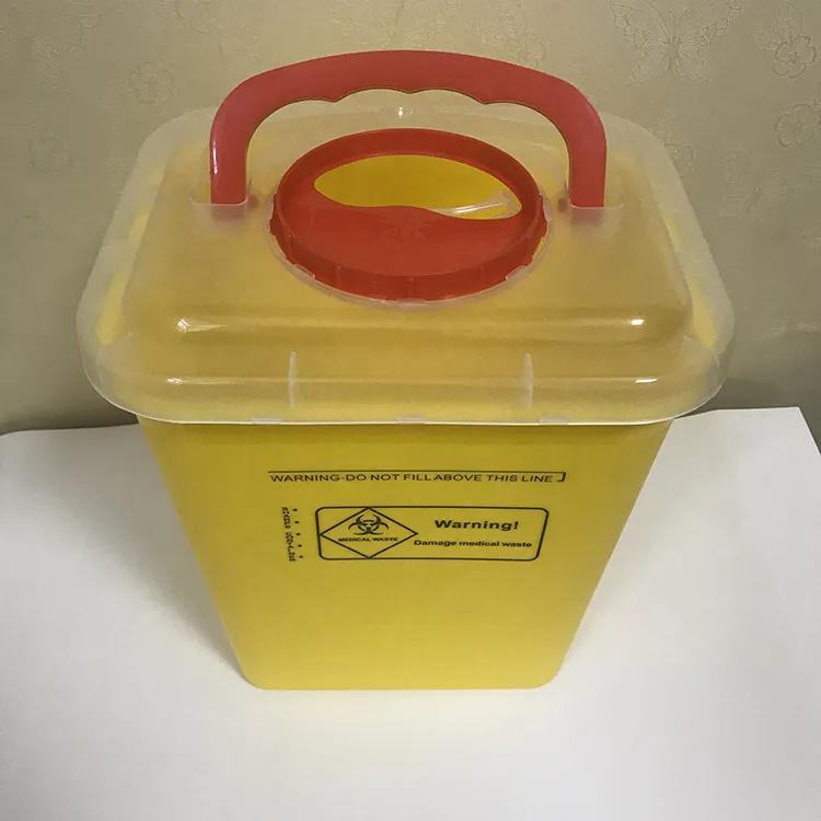 Contenedor de objetos punzocortantes
