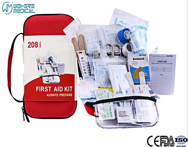 Kit de primeros auxilios familiar