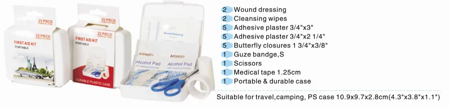 OEM handy mini plastic gift first aid kit for market 3