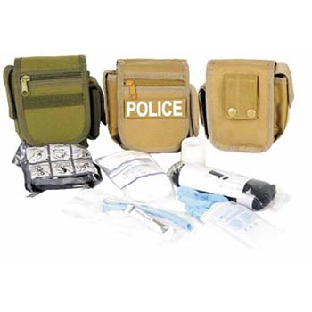 Botiquín de primeros auxilios militar