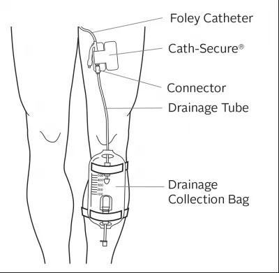 leg urine bag