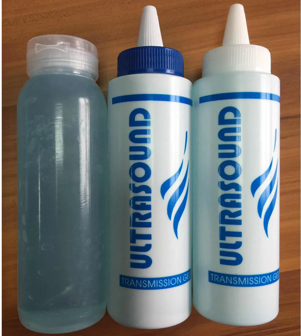 Medical Transparent or Blue Ultrasound Transmission Gel 6