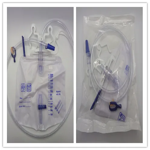 Luxury disposable medical urine bag for adult 6