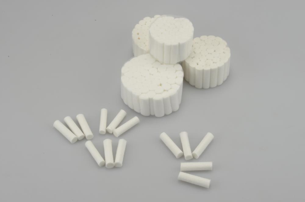 Absorbent disposable cotton dental cotton roll for medical use 4
