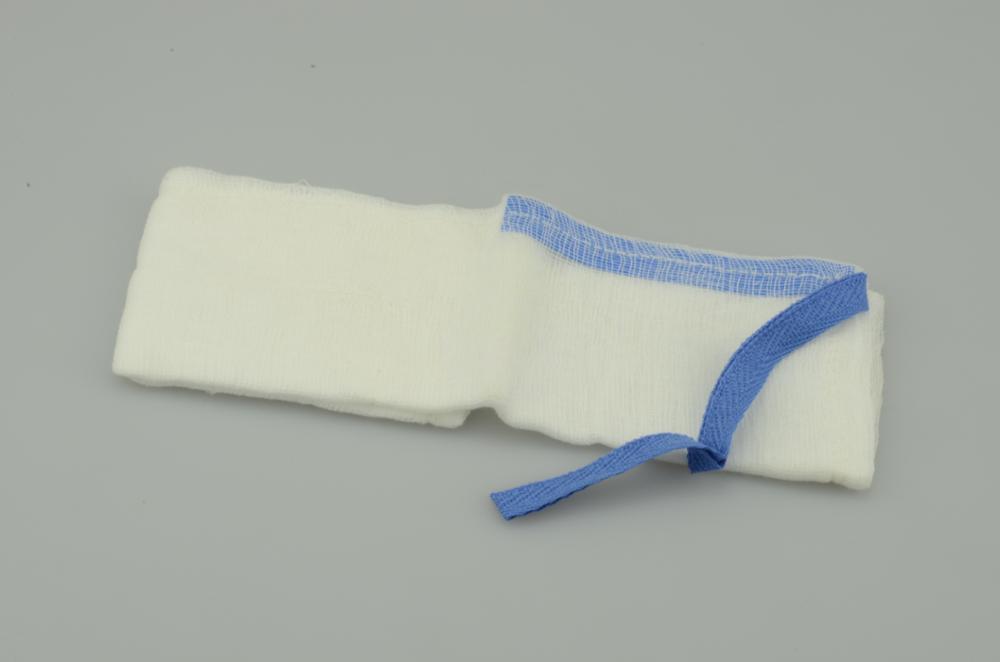 Medical 100% cotton bleached unwashed or washed lab sponge/abdominal pad 6