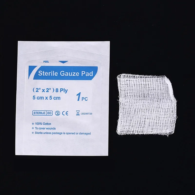 absorbent gauze swabs