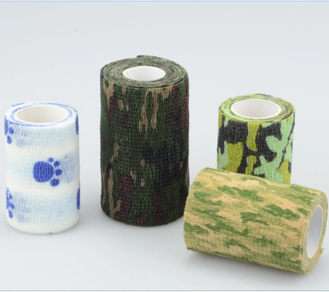 Medical Colored and High Elastic Cohesive Self Adhesive Bandage 9