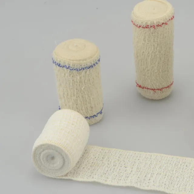 Venda elástica de crepé con spandex médica