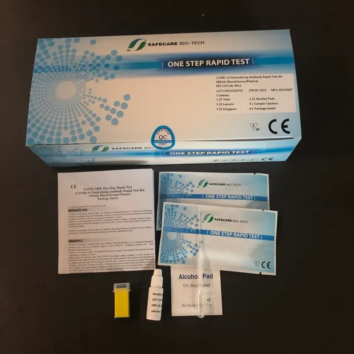 Covid-19 Rapid Test Kit Antigen Schnelltest Laientest Saliva One Step Rapid Test Kit 5