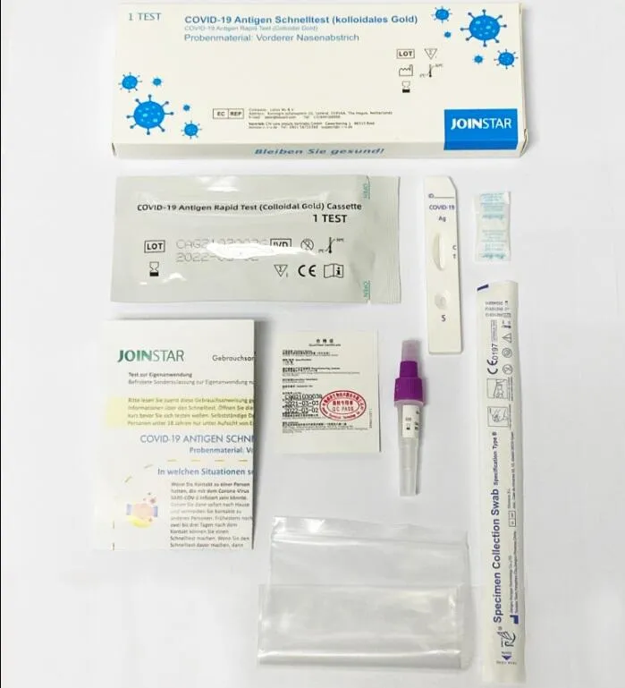 COVID-19 Antigen Test cassette (Nasal Swab) 5