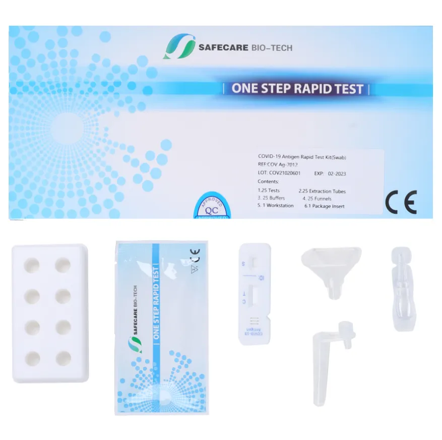 Covid-19 Rapid Test Kit Antigen Schnelltest Laientest Saliva One Step Rapid Test Kit