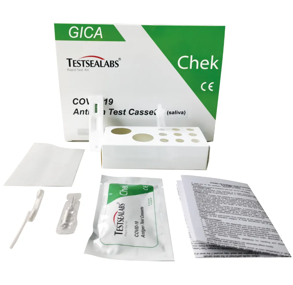 Covid-19 Rapid Test Kit Antigen Schnelltest Laientest Saliva One Step Rapid Test Kit 2