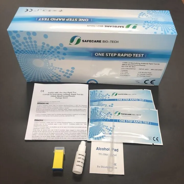 Covid-19 Rapid Test Kit Antigen Schnelltest Laientest Saliva One Step Rapid Test Kit 6