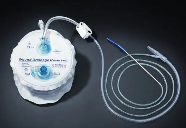 closed wound drainage system