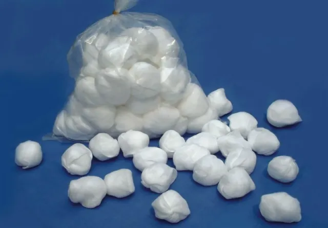 Cotton hemostatic absorbent gauze ball sterile with CE,ISO 5