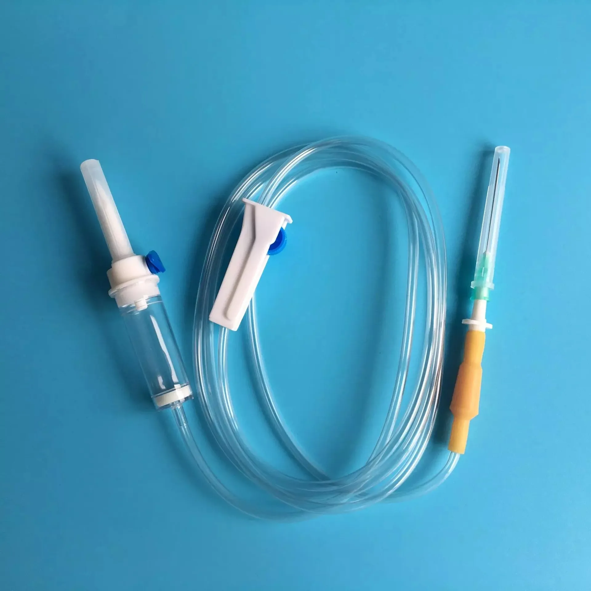 Disposable medical infusion set Sterile iv infusion set 4