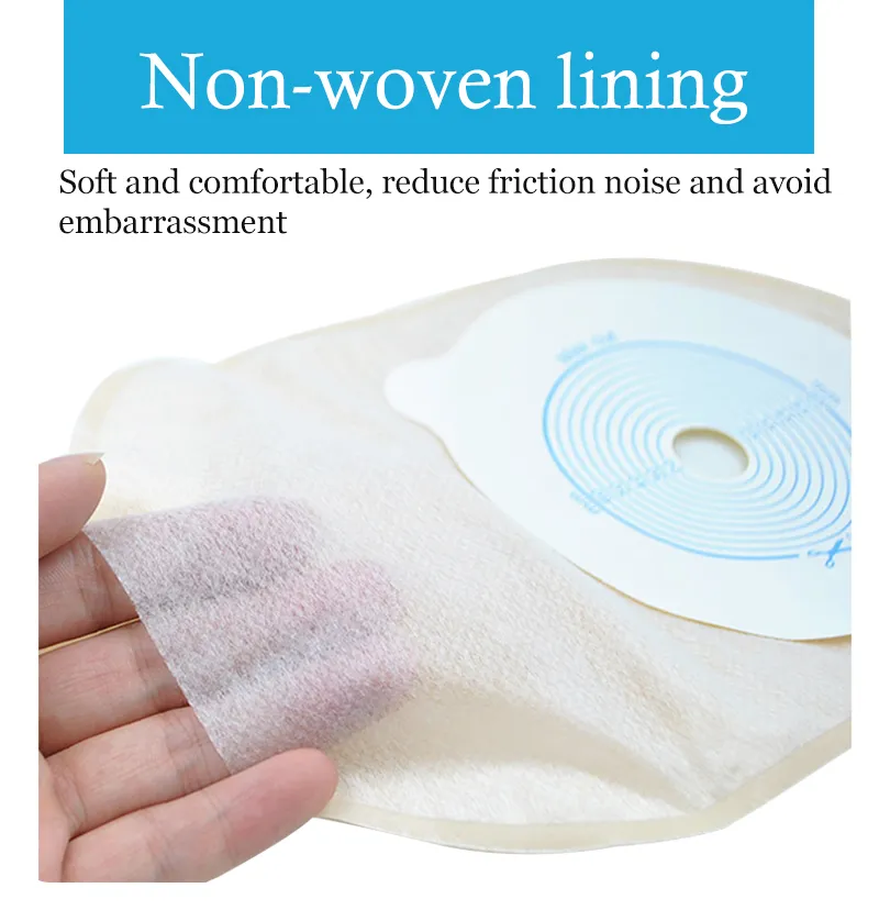 One-piece colostomy bags (piece artificial anus bag) hydrocolloid adhesive 9