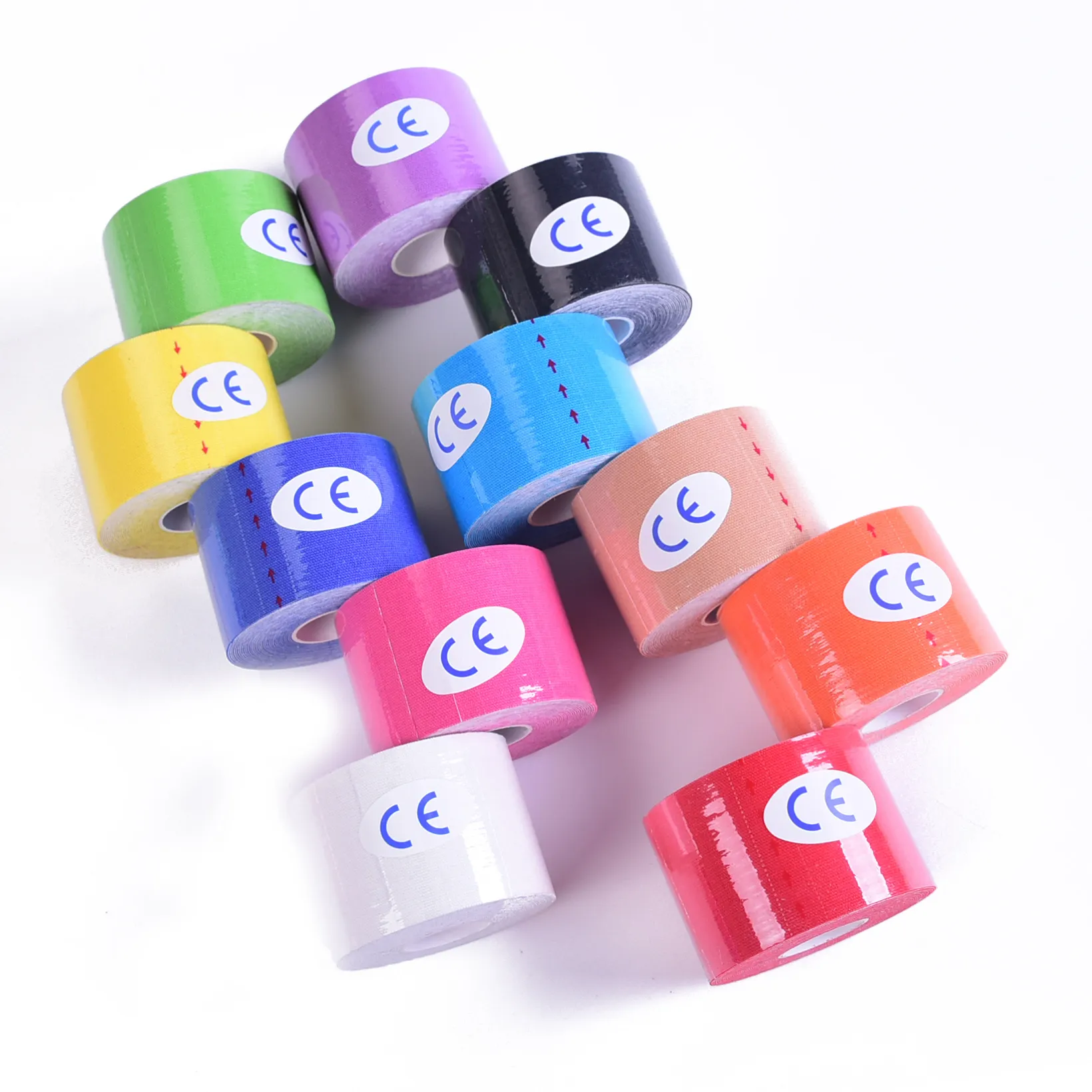 Printing Self Adhesive Kinesiology Sport Water Proof and Sweat Proof Quick-drying Tape 6