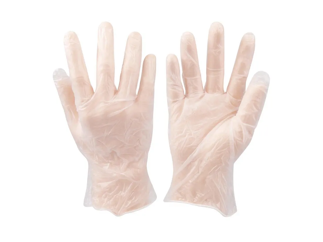 guantes de vinilo
