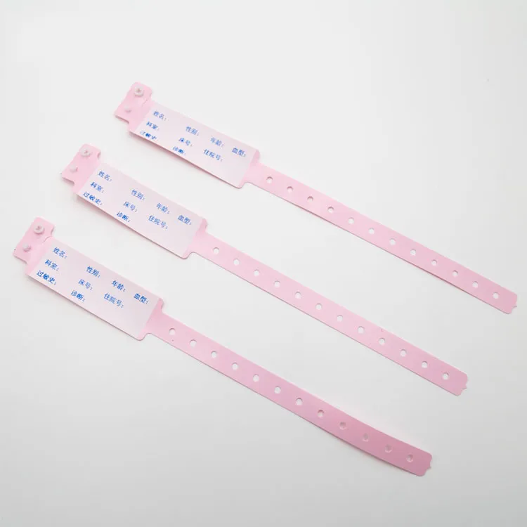 Hospital Medical ID Bracelets For Adult 4