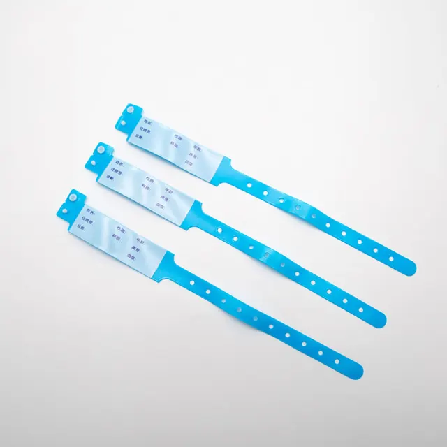 Pulseras de identificación médicas hospitalarias para bebé