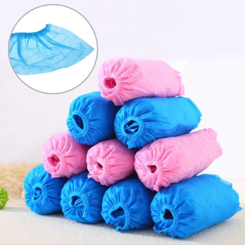 Disposable antiskid and antistatic shoe cover 9
