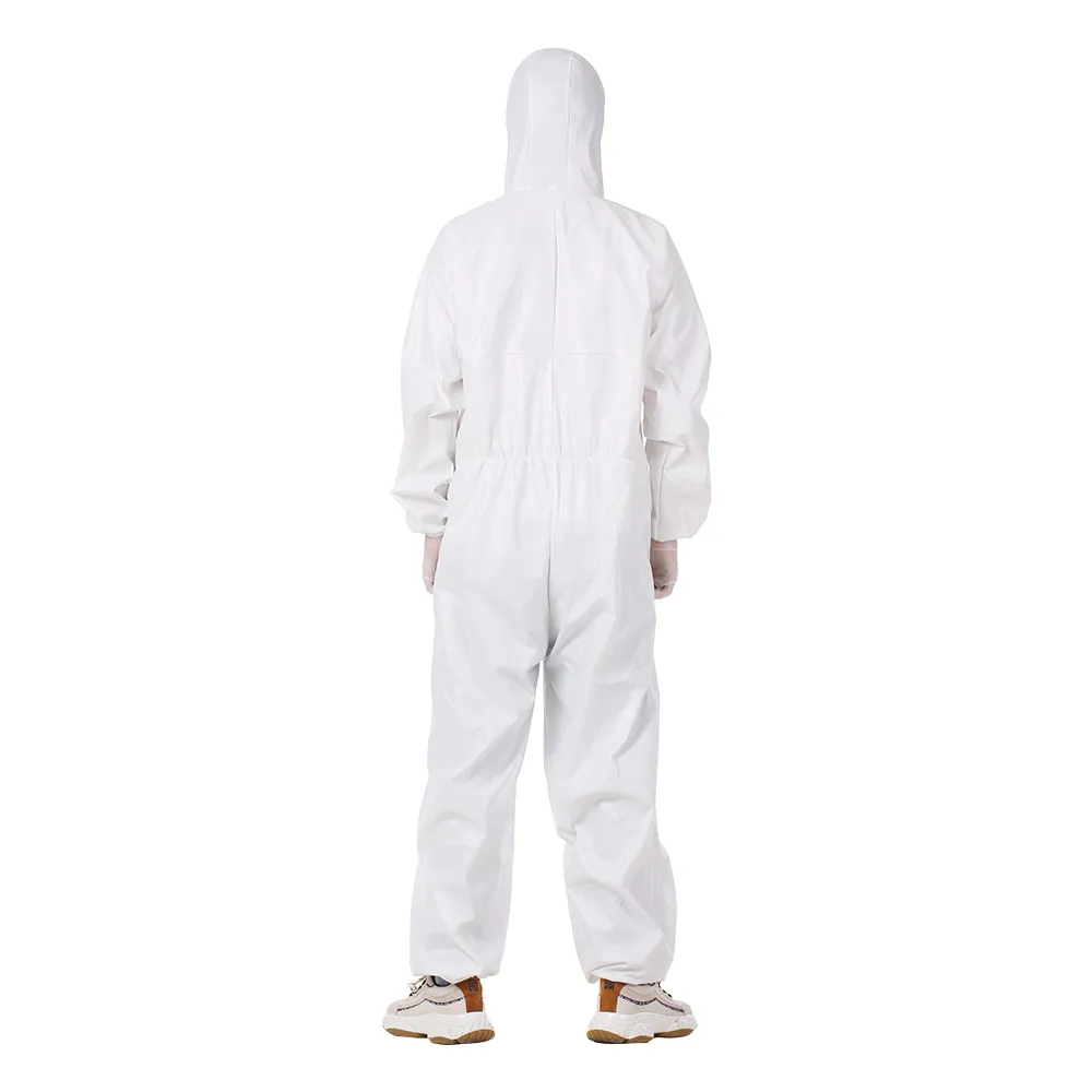 Disposable PP non woven SMS waterproof medical protective coverall 6