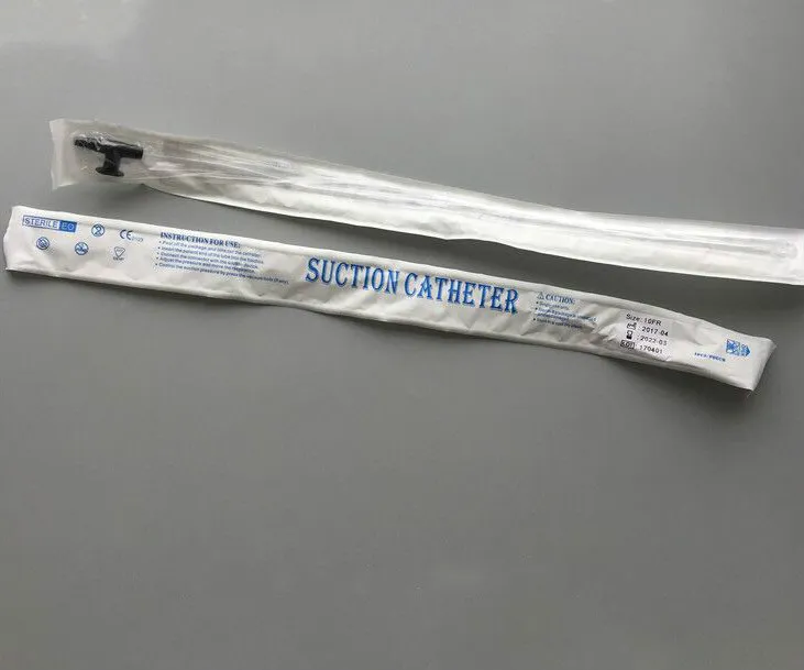 Disposable Medical Grade PVC Suction Catheter Fr5 -Fr22 11
