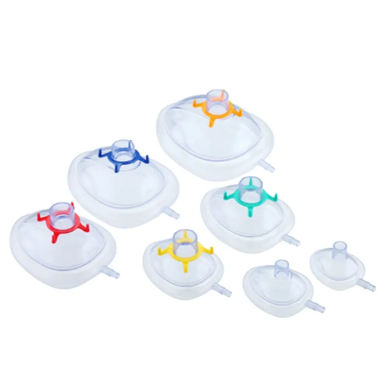 Disposable PVC Anaesthetic Face Mask Medical 9