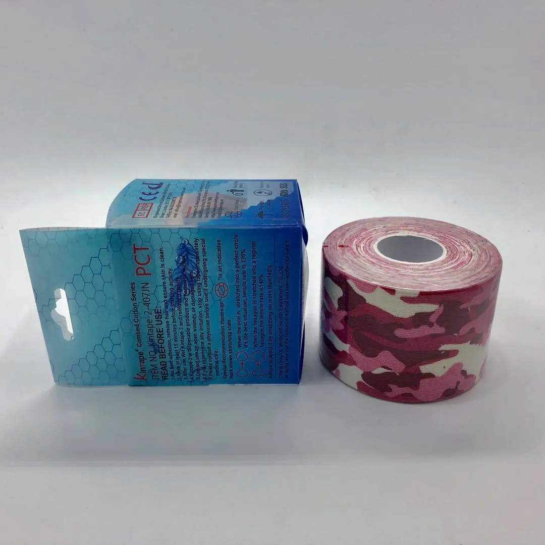 Printed Kinesiology Sport Water Proof and Sweat Proof Quick-drying Tape 3