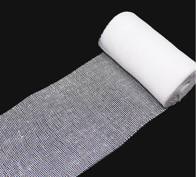 Vendaje de gasa elástico médico PBT suave, cómodo y absorbente