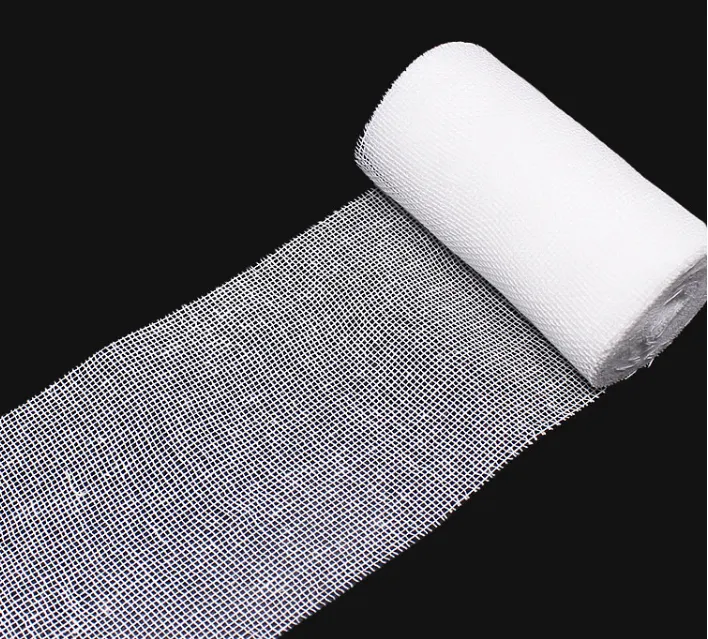 Vendaje de gasa elástico médico PBT suave, cómodo y absorbente