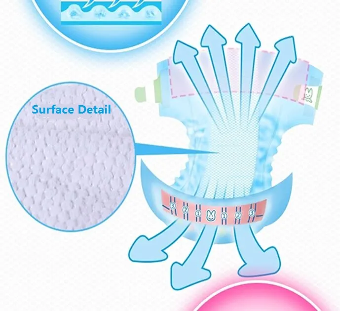 Large Size Adult Diaper for Elderly and Patients in Hospital 3