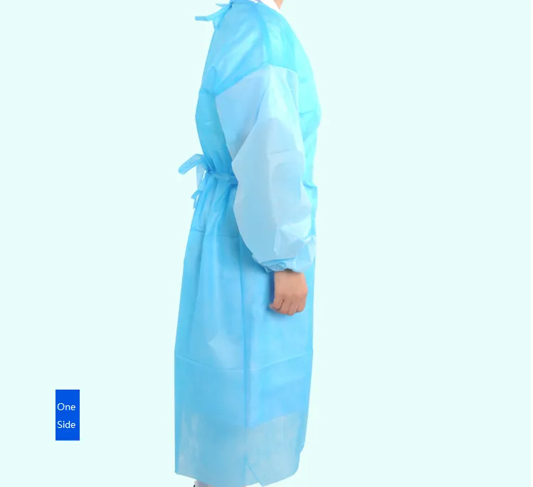 Disposable Non toxic PP material Isolation Gown Sterile 3