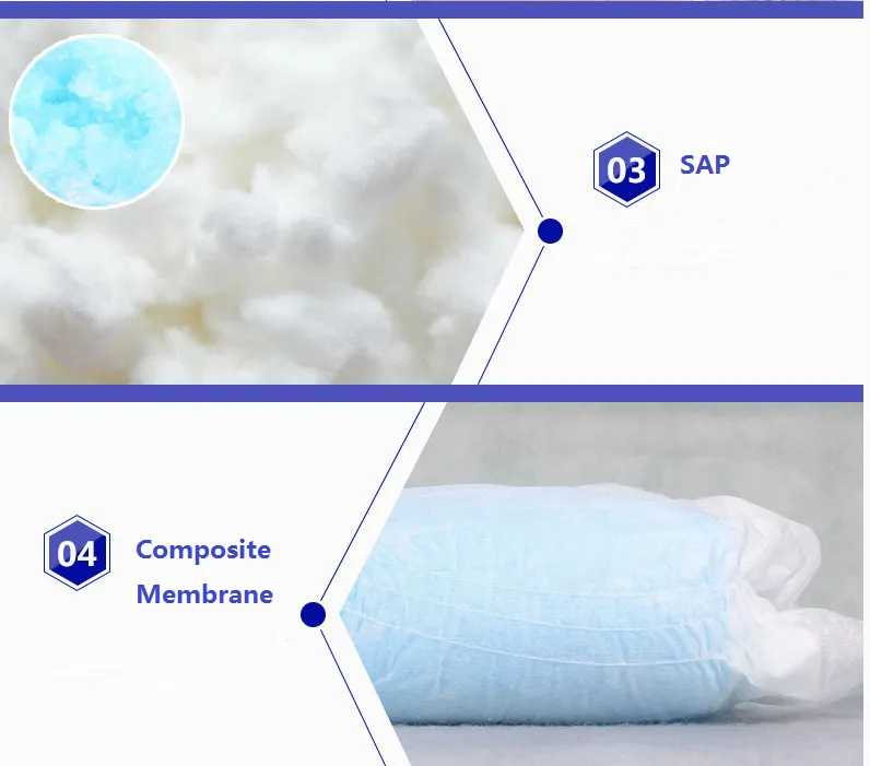 Large Size Adult Diaper for Elderly and Patients in Hospital 5
