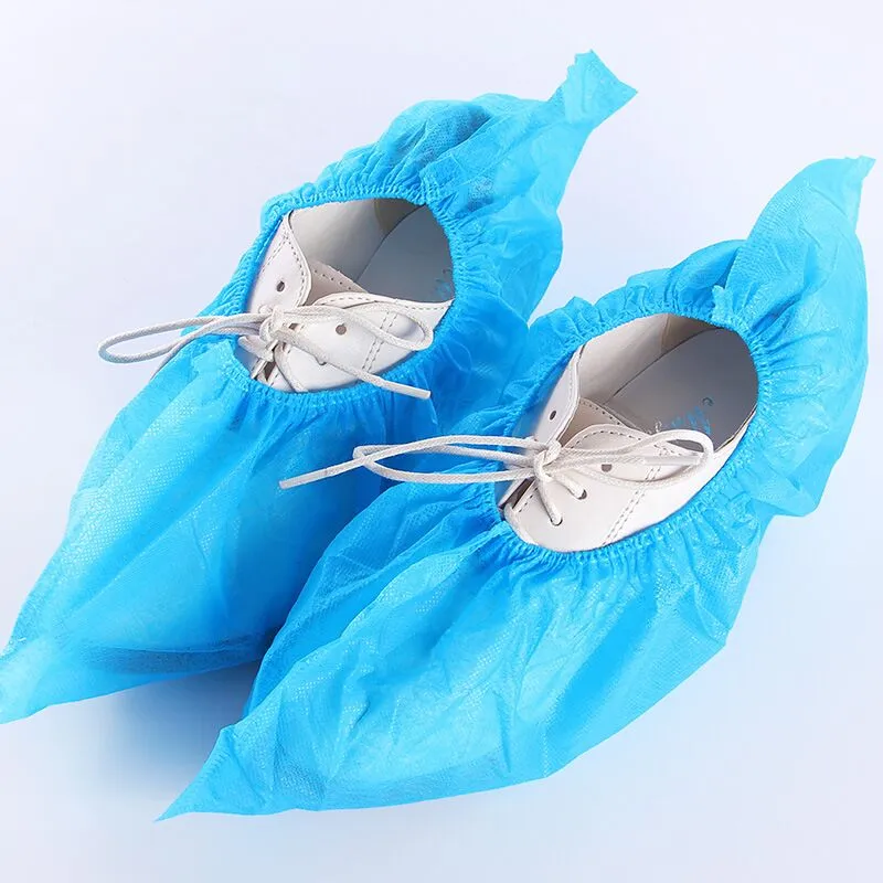 Disposable antiskid and antistatic shoe cover 2