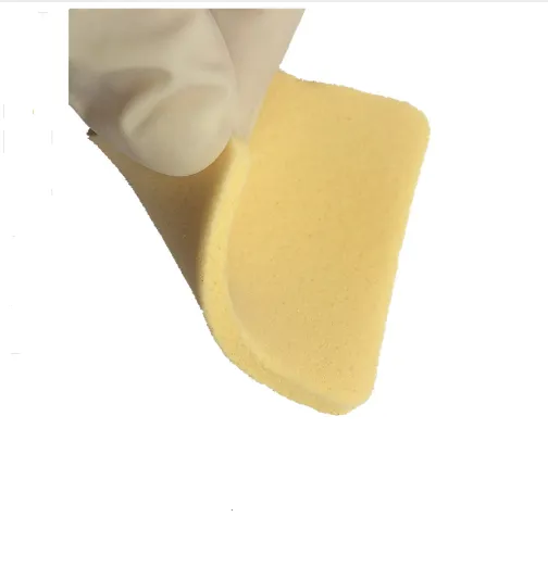 Medical Non-Adhesive PU film Foam Dressing Burn Wound Care 7