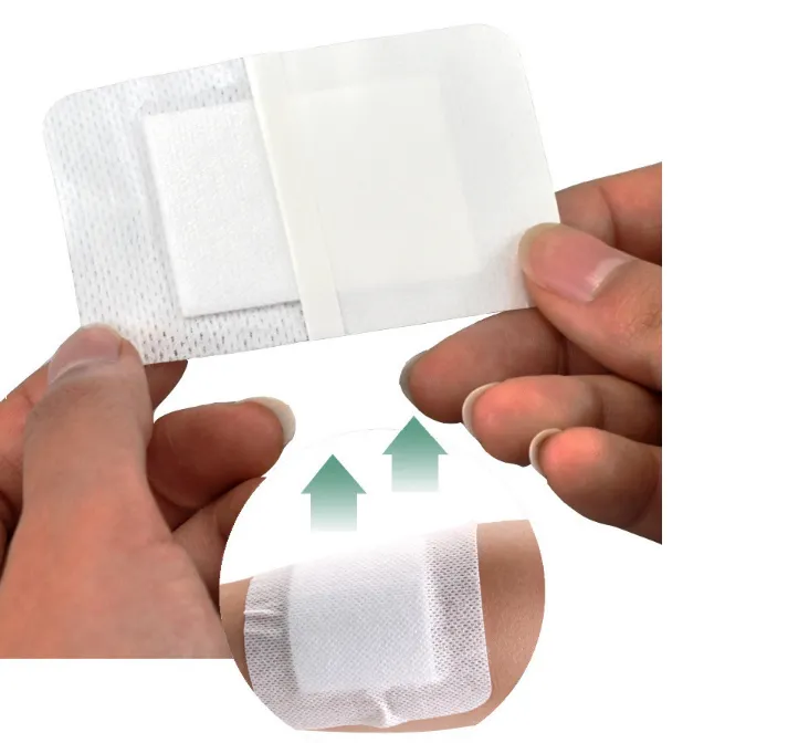 Hypoallergenic Medical Adhesive Non-woven Fabric Wound Dressing 9