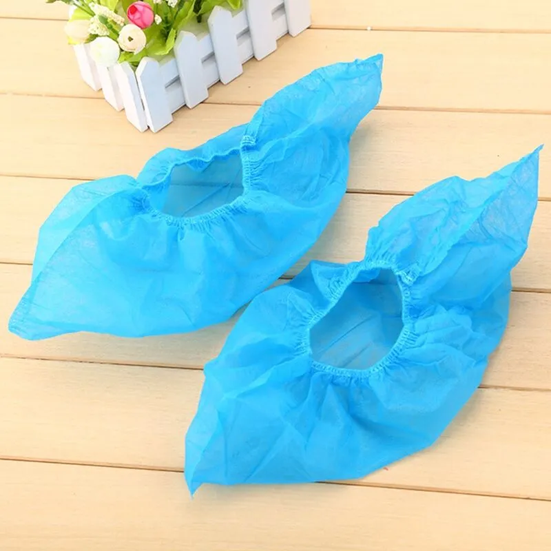 Non Slip Printing Disposable Non-woven /nonwoven Shoe Covers 8