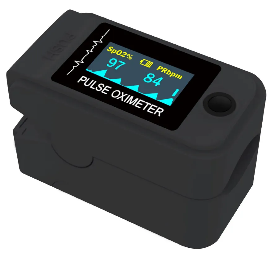 Medical CE portable Spo2 OLED display fingertip pulse oximeter 2