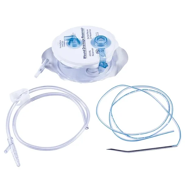 Sistema cerrado de drenaje de heridas de 100ml 200ml 400ml 500ml 600ml 800ml