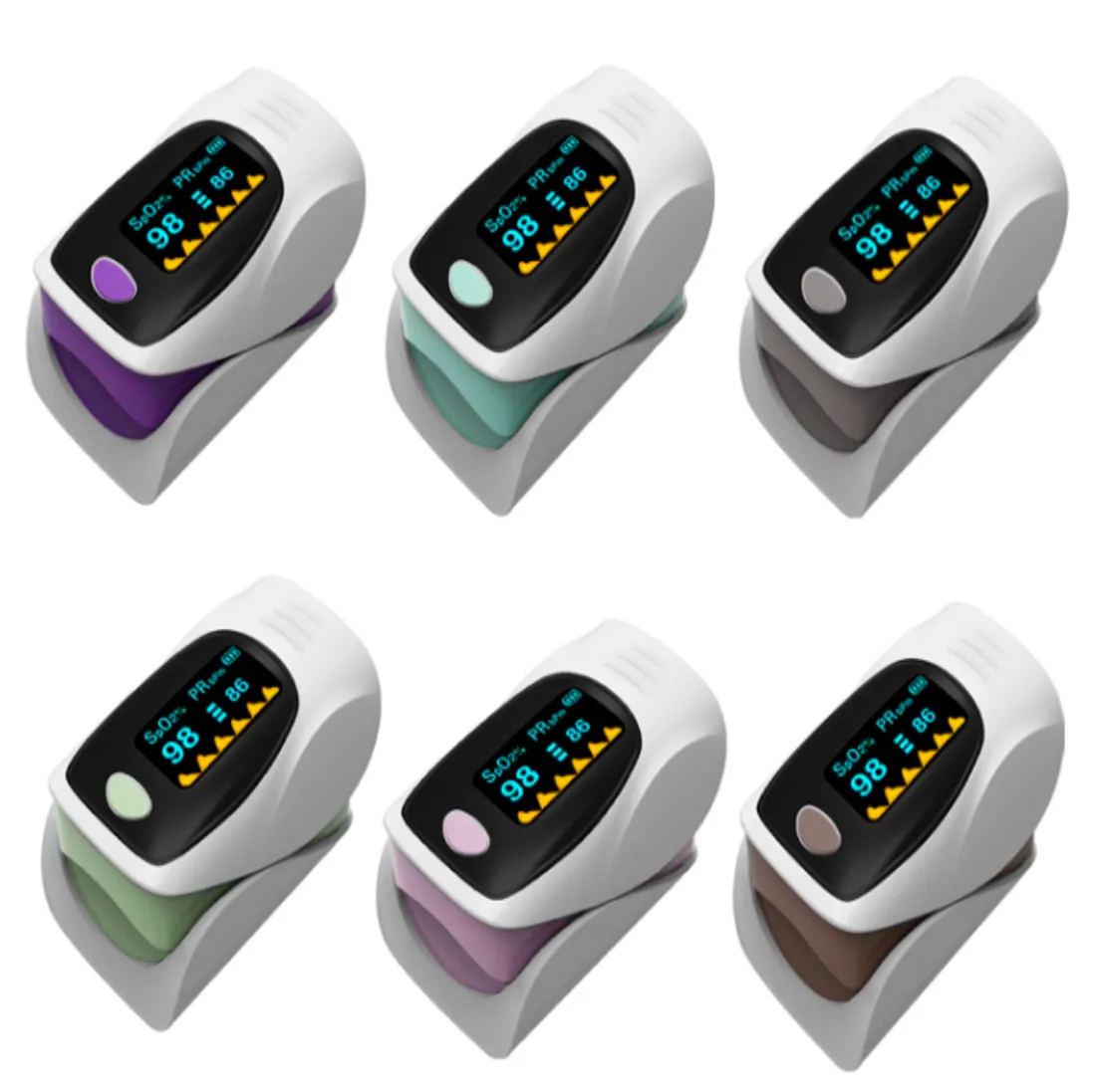 Medical CE portable Spo2 OLED display fingertip pulse oximeter 5