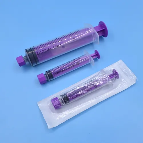 Medical Colorful Plastic Oral Feeding Syringe with Tip Cap 4