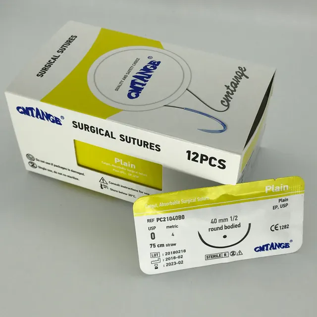 CE ISO, hilo de sutura de nilón para prácticas médico-quirúrgicas y dentales