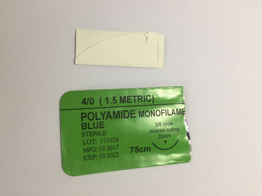 Disposable medical polyamide nylon monofilament suture sutures surgical 10