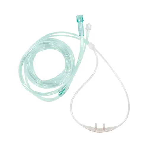 PVC tube Medical soft oxygen nasal breathing cannula 3